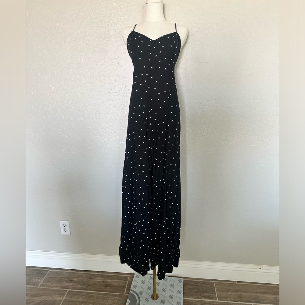 Polka dot junpsuit